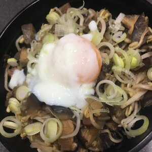 極上・是非ともスプーンで食べて！茄子の肉味噌丼